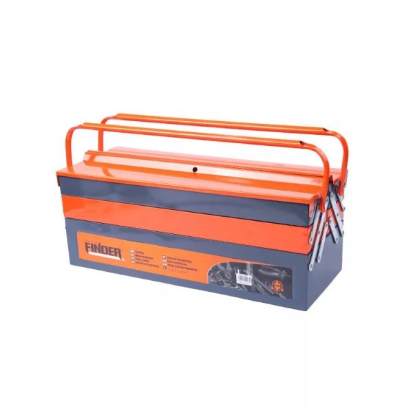 SZERSZÁMOSLÁDA FÉM 53CM FINDER NARANCS-FEKETE
