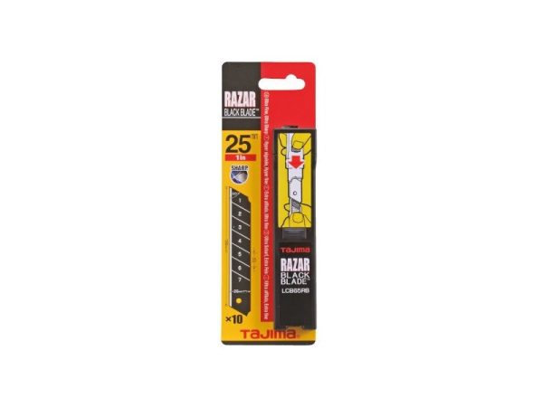 Tajima törhető penge 25mm Fekete 10db/tub.