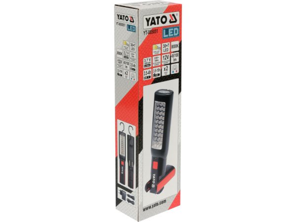 YATO Akkus lámpa 30+7 LED 100 / 45 lumen - Image 4
