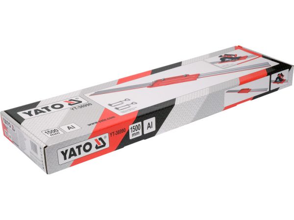 YATO Univerzális vezetősín 1350 mm körfűrészhez, csempevágó géphez - Image 5