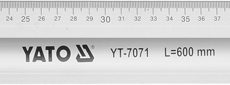 YATO Vonalzó ALU 60 cm