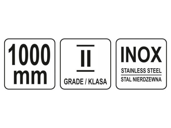 YATO Vonalzó inox 1000 mm - Image 4