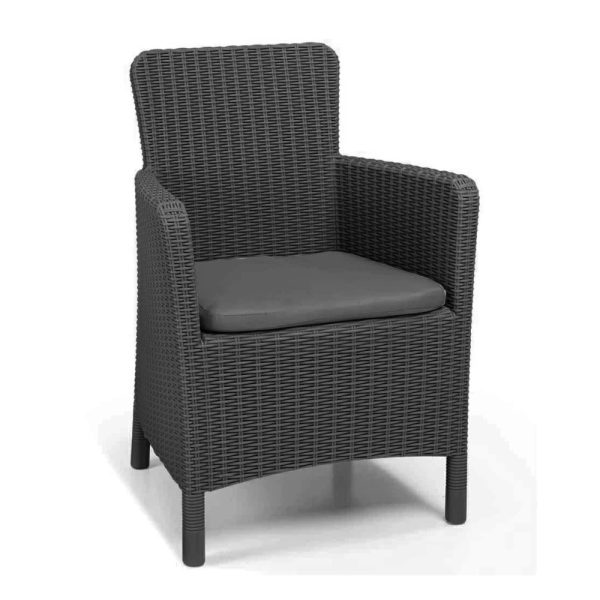 Trenton műrattan kerti fotel - Image 4