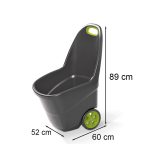 Easy go xl műanyag kerti talicska 62 l - Image 3