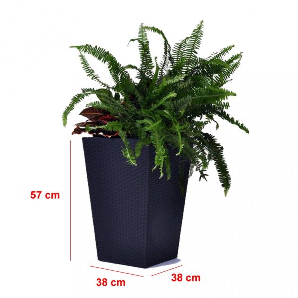 Rattan Planter M virágtartó - Image 2