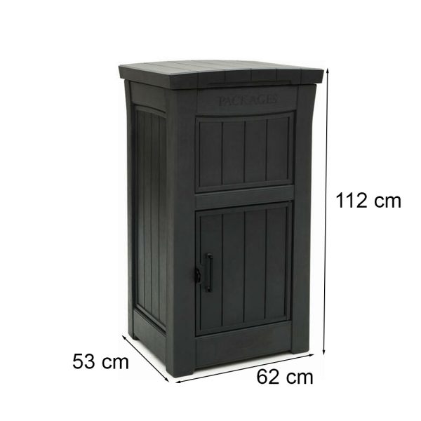 Parcel boksz műanyag csomag tároló - Image 3