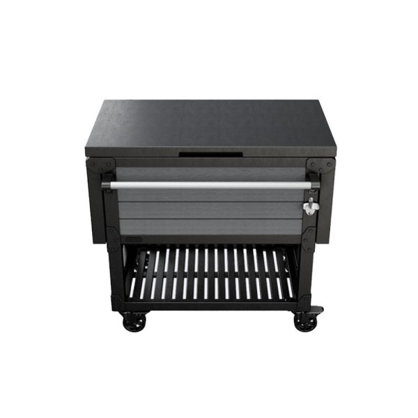 Patio cooler & Beverage cart grill asztal szürke - Image 4