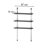 Shelving Kit fém állvány 3 polcos 100 cm - 259039 - Image 3