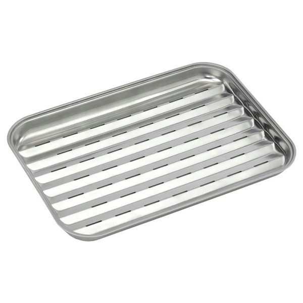 Mirpol Rozsdamentes acél grilltálca - 5902659148124