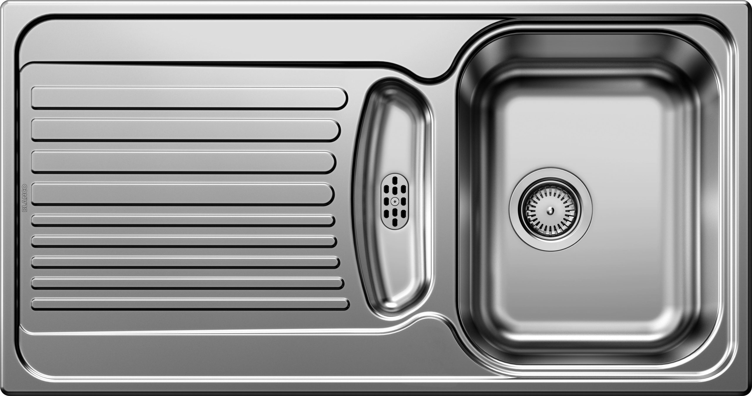 BLANCO TIPO 5 S mosogatótálca,natúr rozsdamentes acél exc. - 526336