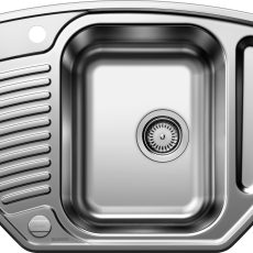Blanco TIPO 9E csepptálcás rozsdamentes sarok mosogató 93/33 x 51 cm - 526338