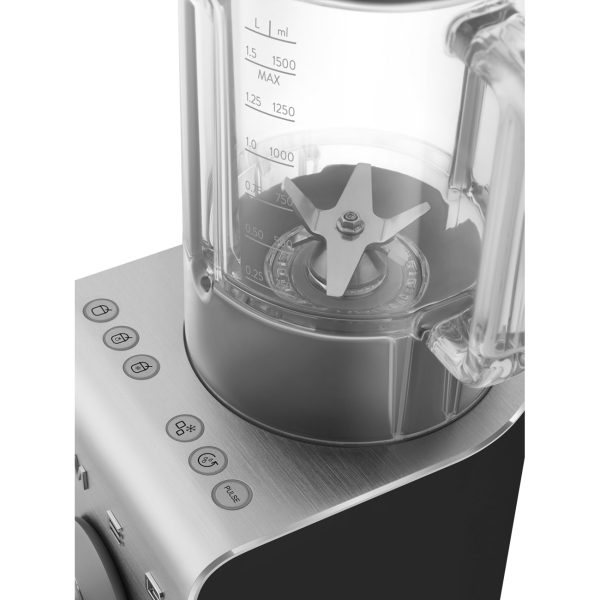 SMEG nagy teljesítményű turmixgép Collezione design, vákuumszivattyú alaptartozék, matt fekete - BLC02BLMEU - Image 4