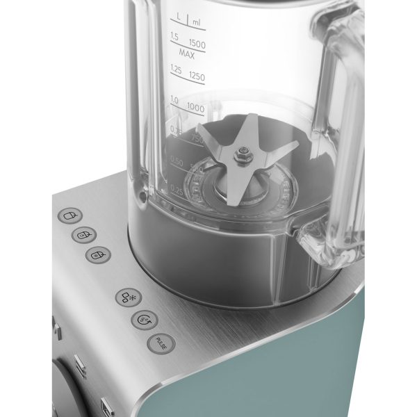 SMEG nagy teljesítményű turmixgép Collezione design, vákuumszivattyú alaptartozék, matt smaragdzöld - BLC02EGMEU - Image 4