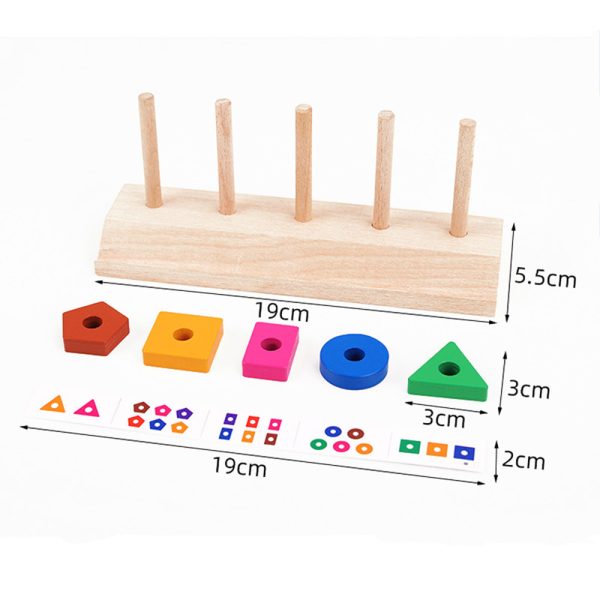 Formaválogató Montessori fajáték - Image 2