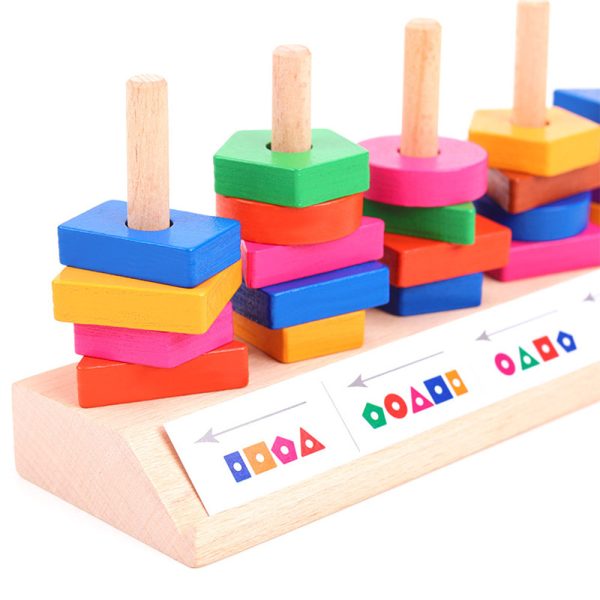Formaválogató Montessori fajáték - Image 3