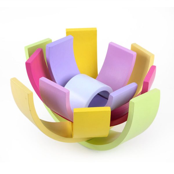 Szivárványépítő Montessori fajáték - Image 4