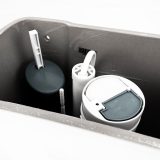 Cleano monoblokkos WC alsó kifolyással ülőkével - Image 8