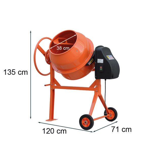 Mixer 140 betonkeverő 140 l - CM-140 - Image 3