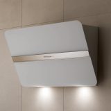 Falmec FLIPPER 55 cm fali páraelszívó, matt fehér üveg - 2352190