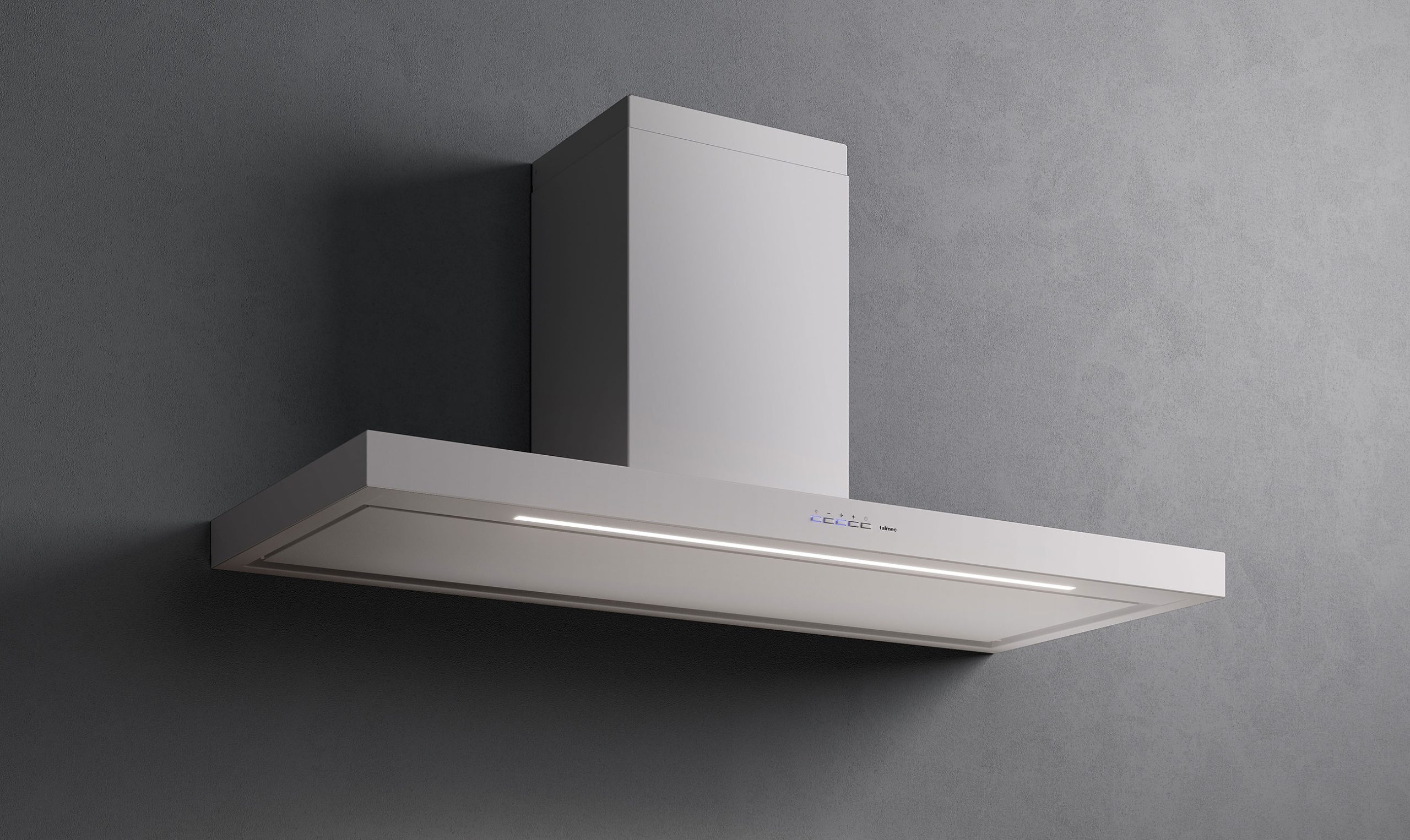 Falmec PLANE PLUS 90 cm fali páraelszívó, fehér - 2367118