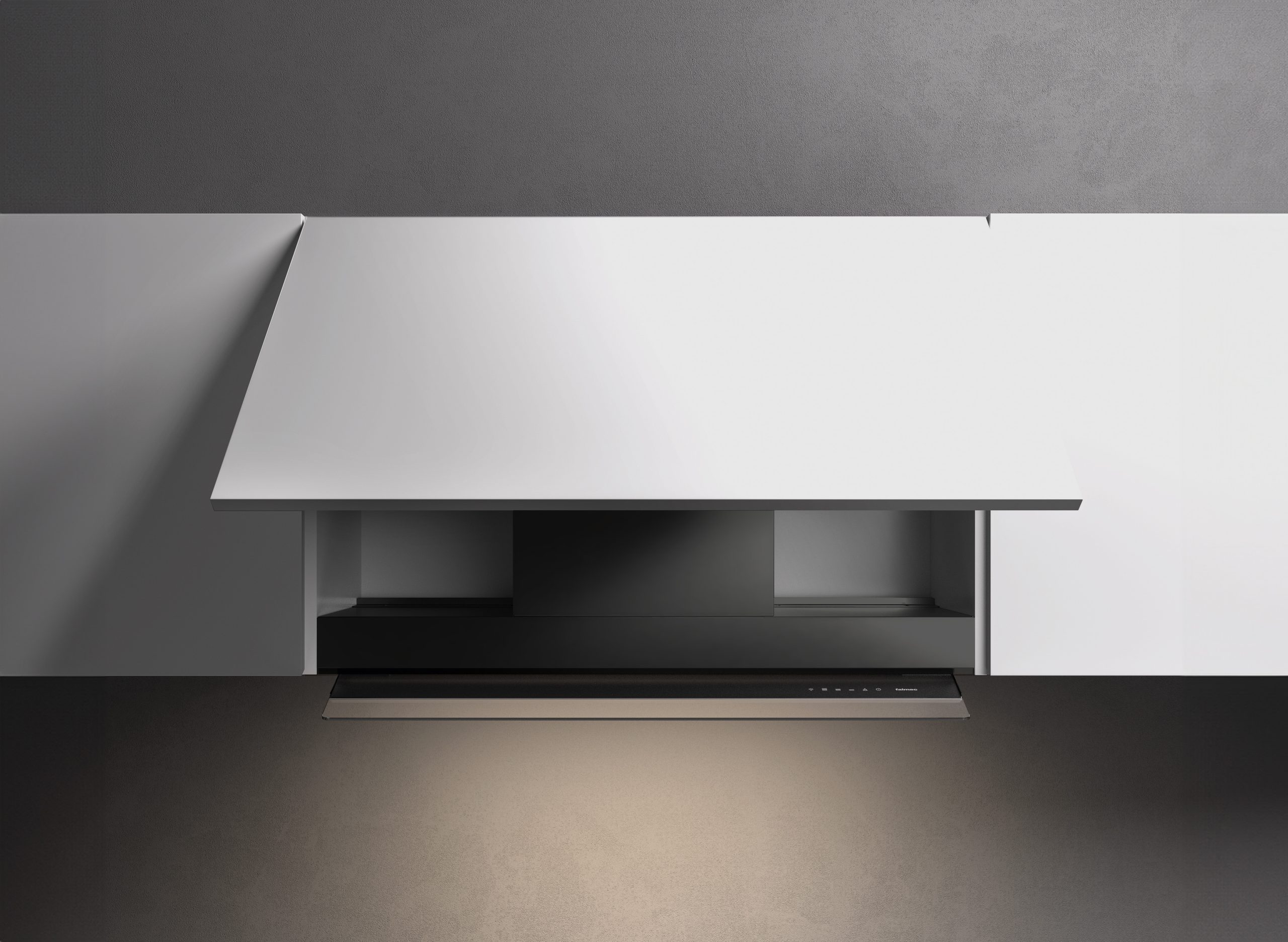 Falmec VIRGOLA TOUCH NRS 90 cm beépíthető páraelszívó, fekete - 2368474