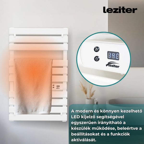 Elektromos törölközőszárító radiátor 500W - CR-500 - Image 5