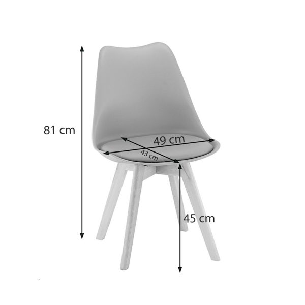 Silla étkezőszék bézs színben - Image 4