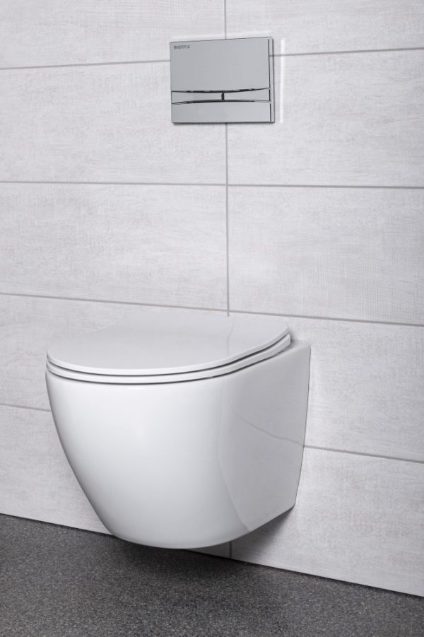 Delos Adriatic Chrome falba építhető WC tartály szett - Image 2