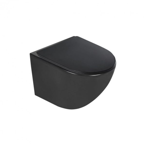 Delos BL Adriatic Black falba építhető WC tartály szett - Image 6