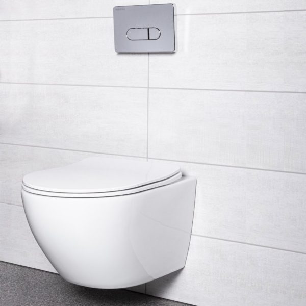 Delos Chrome falba építhető WC tartály szett - Image 2