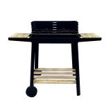 Téglalap alakú görgős faszenes grill - DS-34 - Image 7