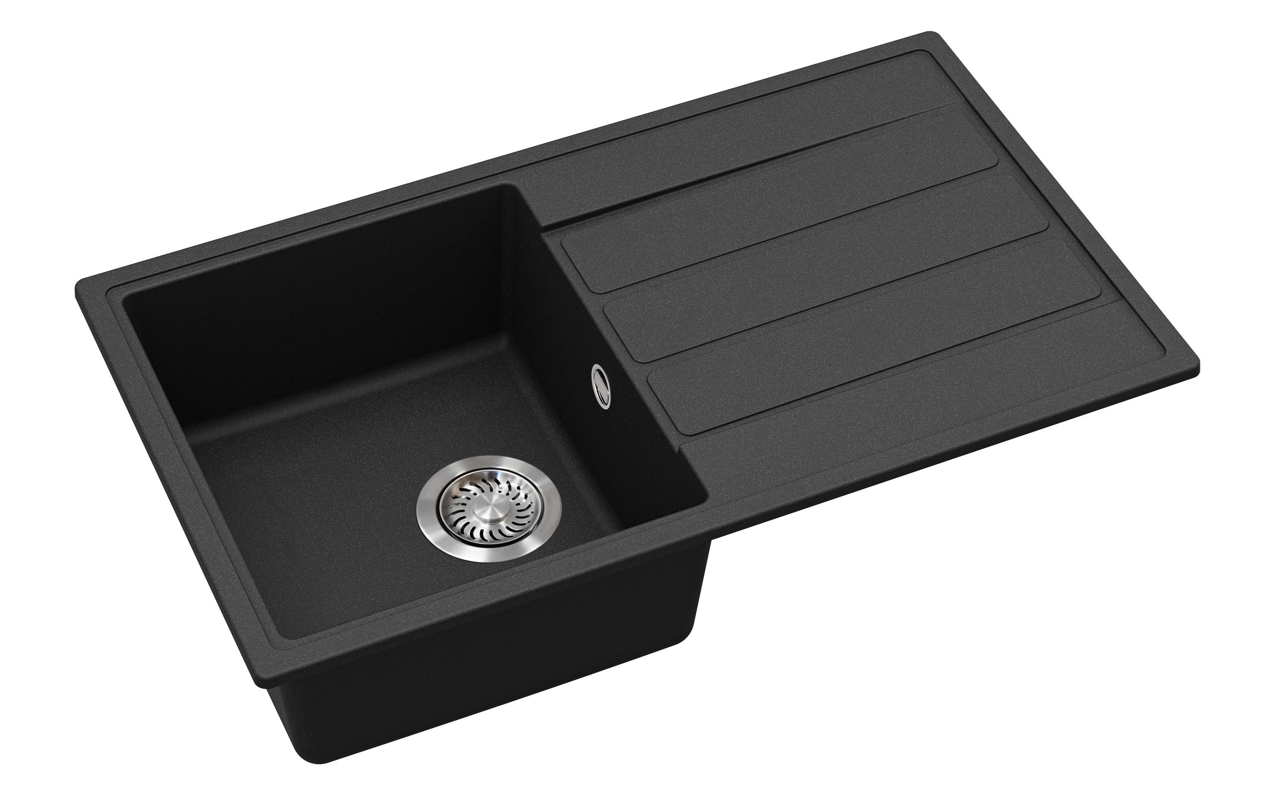 EVIDO Easy 45S gránit mosogató, 760 x 440 mm, antracit - Image 2