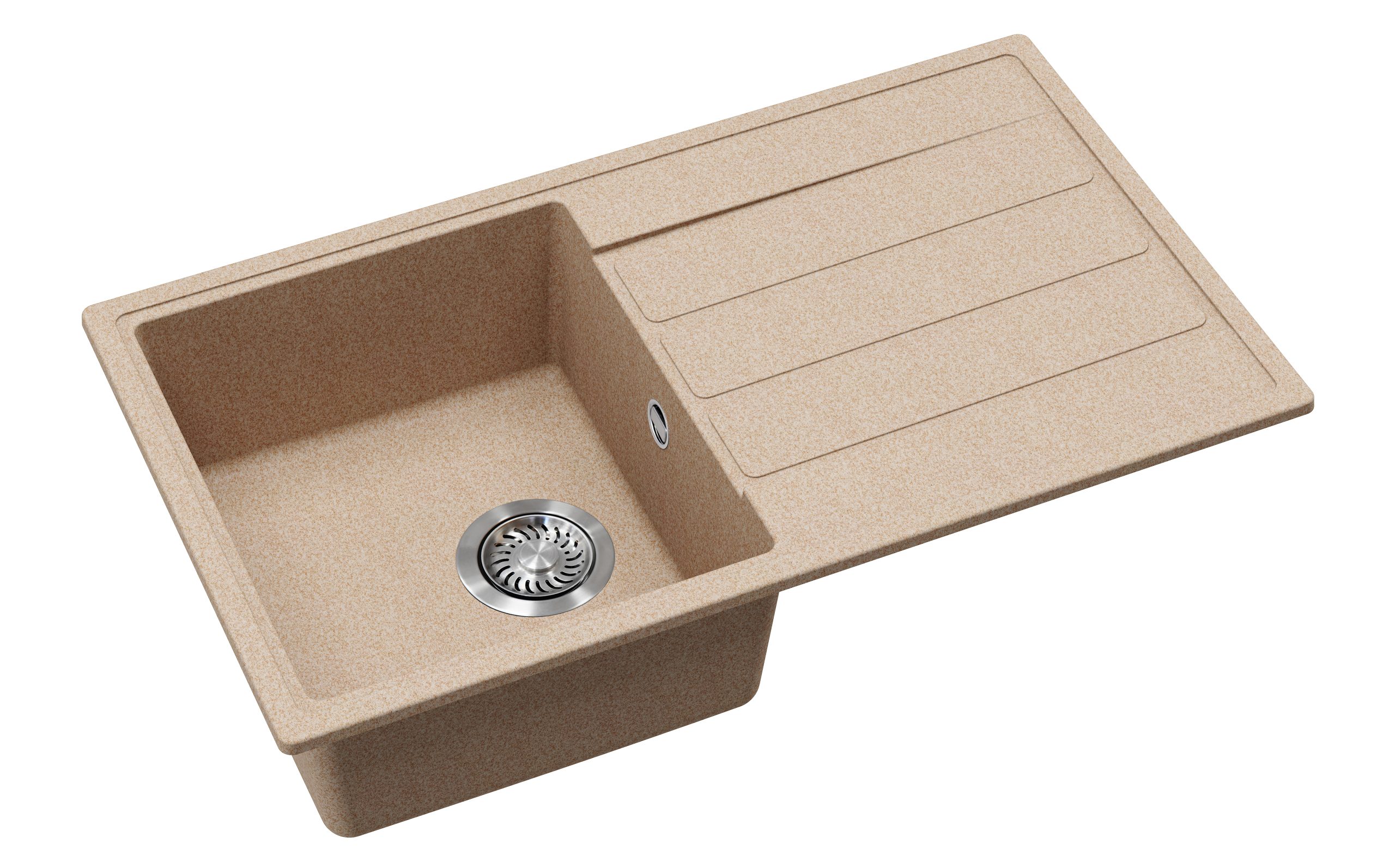 EVIDO Easy 45S gránit mosogató, 760 x 440 mm, avena - Image 2