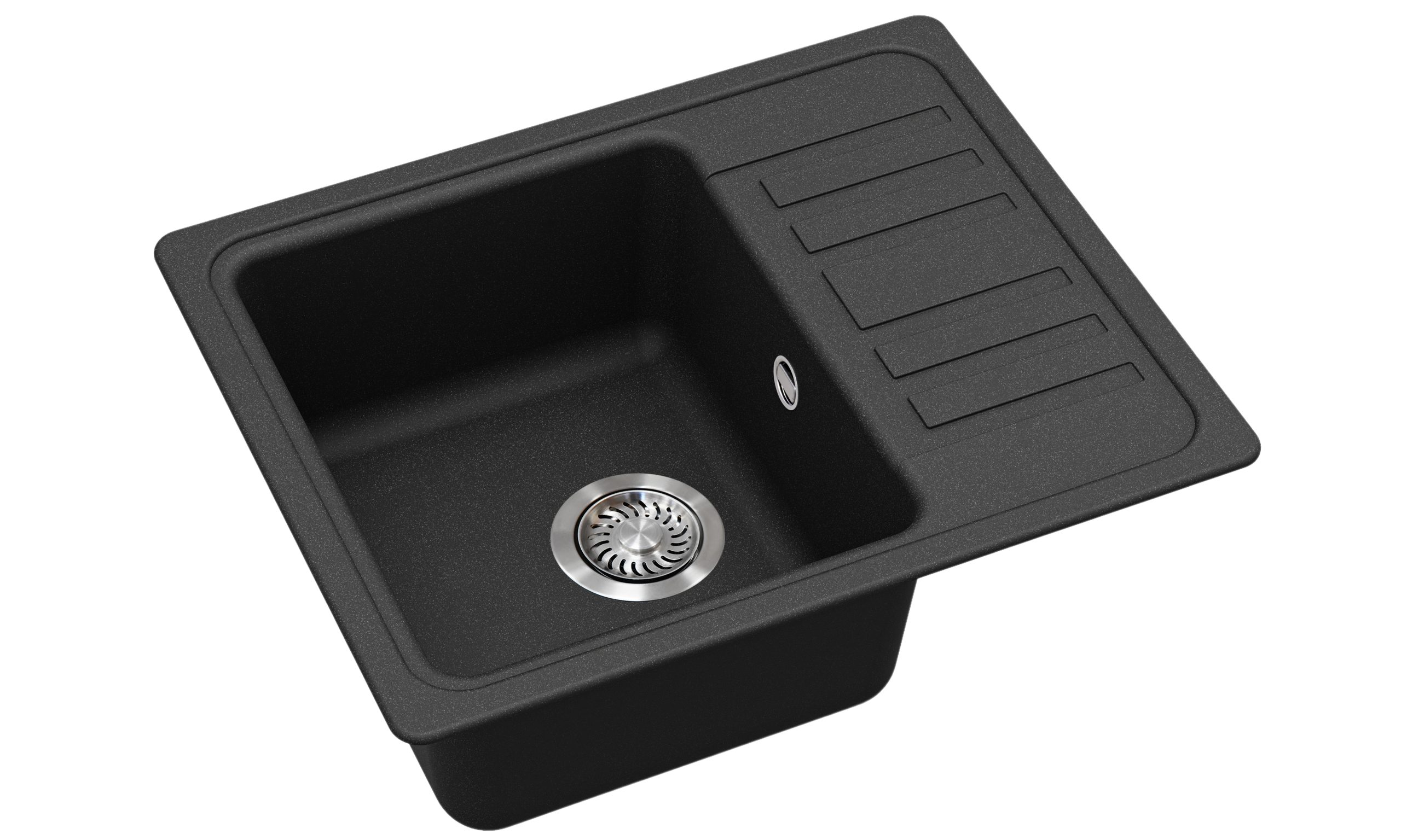 Evido Home 45S compact csepptálcás gránit mosogató 575 x 460 x 190 mm antracit - 105551 - Image 2