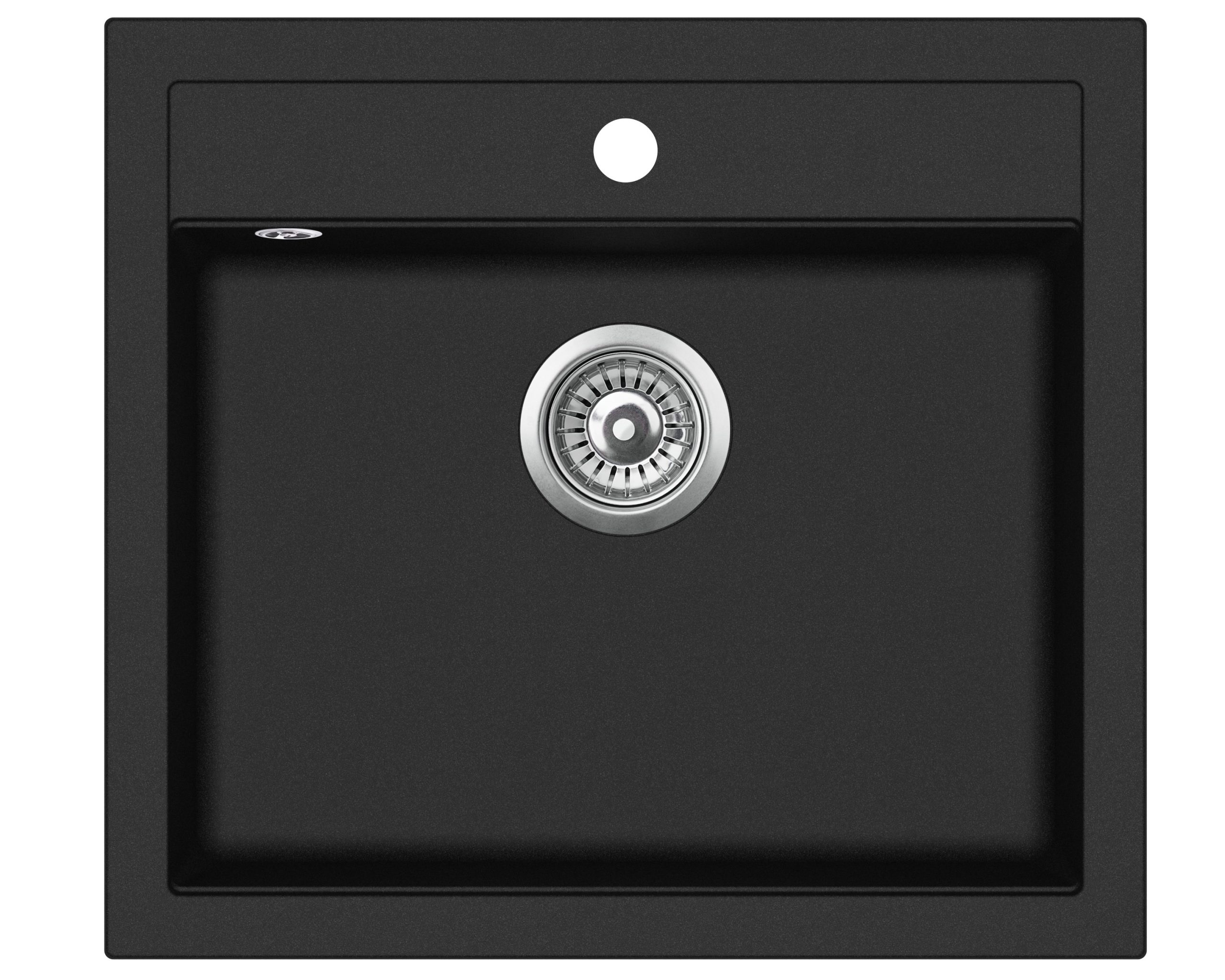 Evido Quadro 6 egymedencés gránit mosogató 562 x 510 x 200 mm antracit - 105542