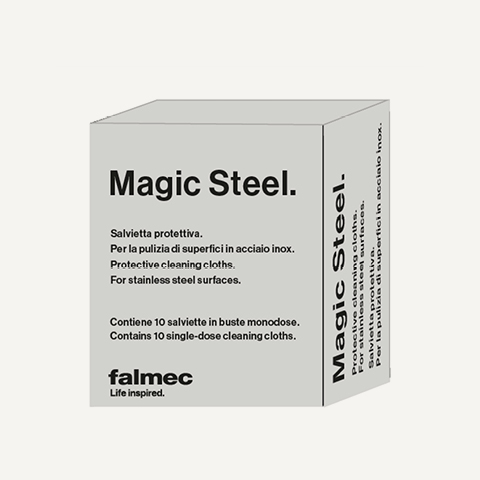 Falmec MAGIC STEEL tisztító kendő inox felületekhez (10 db/doboz) - 2701769