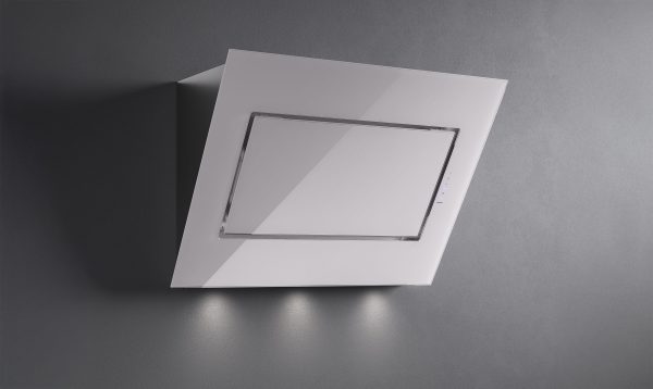 Falmec QUASAR 80 cm fali páraelszívó, fehér üveg - 2353999 - Image 2