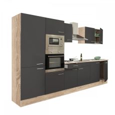 Yorki 330 konyhablokk sonoma tögy korpusz,selyemfényű antracit fronttal -  L330STAN-PSZ