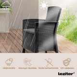 Lima műrattan karfás szék - Image 5