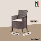 Lima műrattan karfás szék - LBILSZ-TA - Image 3