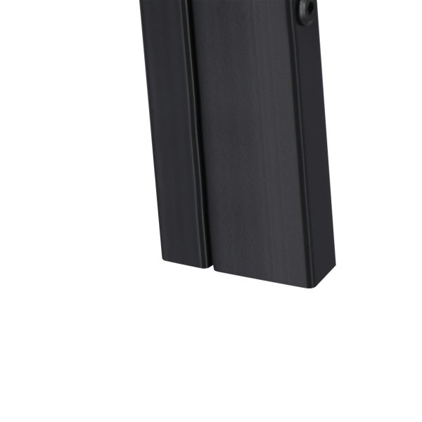 Clara 120 cm szögletes üveg étkezőasztal fekete - Image 7