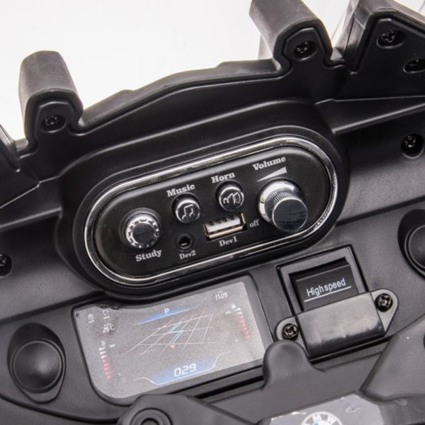 Elektromos rendőrmotor BMW kék - Image 9