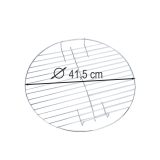 Grillrács kerek 41,5 cm - Image 2