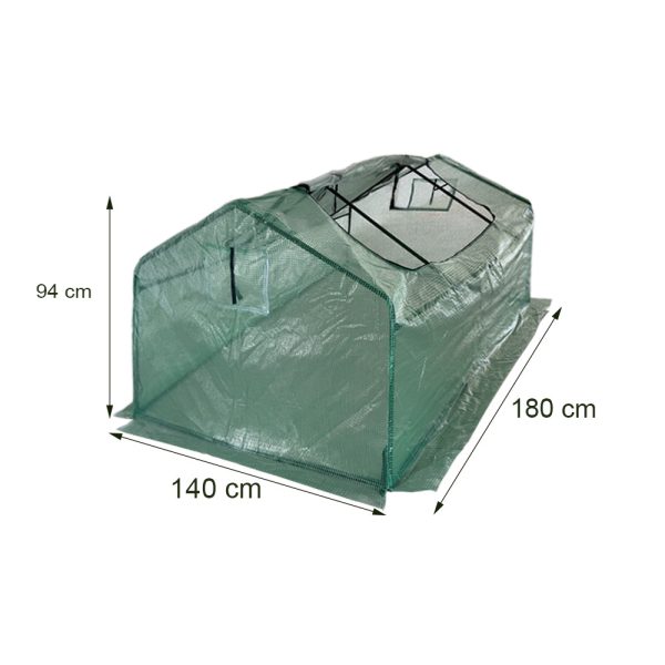 Magágy fólia 180x140x94 cm zöld - LMH-911 - Image 2