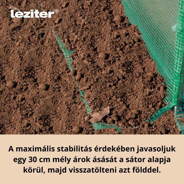 Magágy fólia 180x140x94 cm zöld - LMH-911 - Image 6