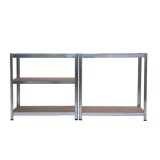 Nagy teherbírású polc 150x70x30 cm 150 kg króm - Image 5