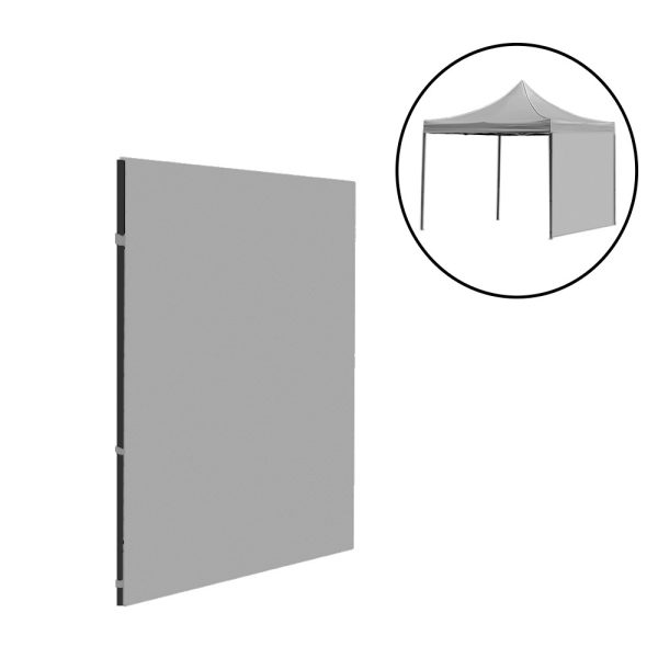 Kerti pavilon oldalfal ponyva 3x3 m - LPOP-30-GREY