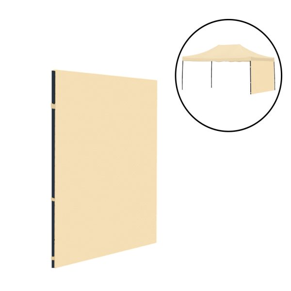 Kerti pavilon oldalfal ponyva 3x4,5 m - LPOP-45-BEIGE