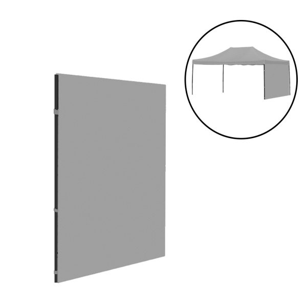 Kerti pavilon oldalfal ponyva 3x4,5 m - LPOP-45-GREY
