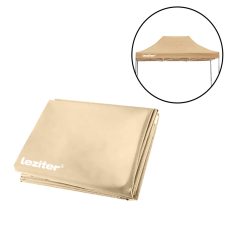 Kerti pavilon tetőponyva 3x4,5 m - LPTP-45-BEIGE